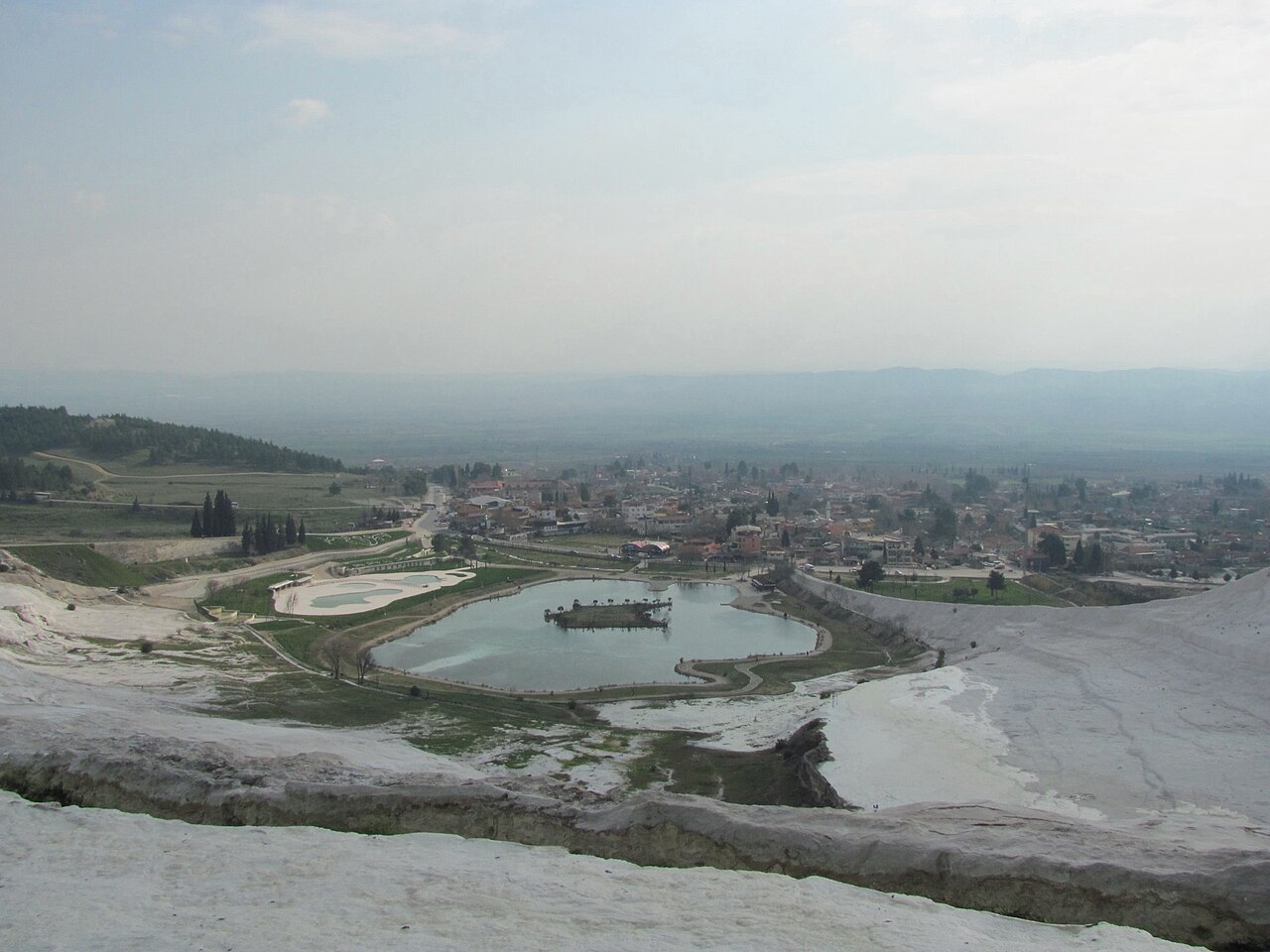 Travertines of Pamukkale fotoğrafı
