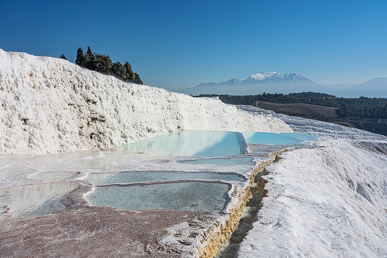 Travertines of Pamukkale kaplıca fotoğrafı 3
